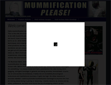 Tablet Screenshot of mummificationplease.com